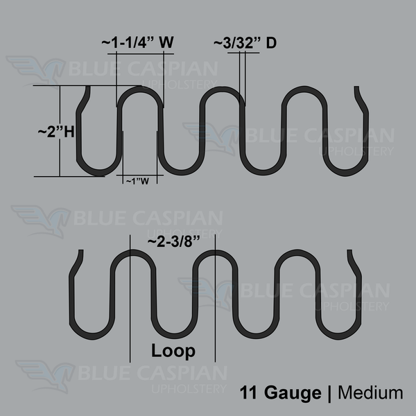 Zigzag / No-Sag Springs and Clips