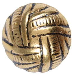 Overlap Bronze Lacquer Nail - 7/16"D x 5/8"L