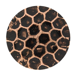 Honey Comb Old Copper Lacquer Rolled Nail - 1/2"D x 1/2"L