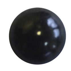 Black Lacquer Glossy Nail - 7/16"D x 1/2"L