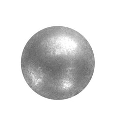 Zinc Plated Matte Pewter - Low Domed - 3/4"D x 5/8"L